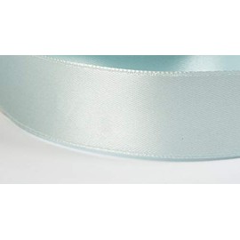 Jajasio Satin Ribbon 30 Yard Roll, 25 mm Wide, Choice of 50 Colours/Colour: 25 - Ice Blue, Gift Ribbon, Ribbon