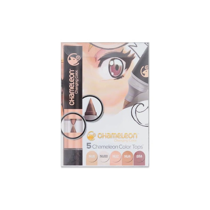 Chameleon Set of 5 What Colour Tops – Permanently Alcohol