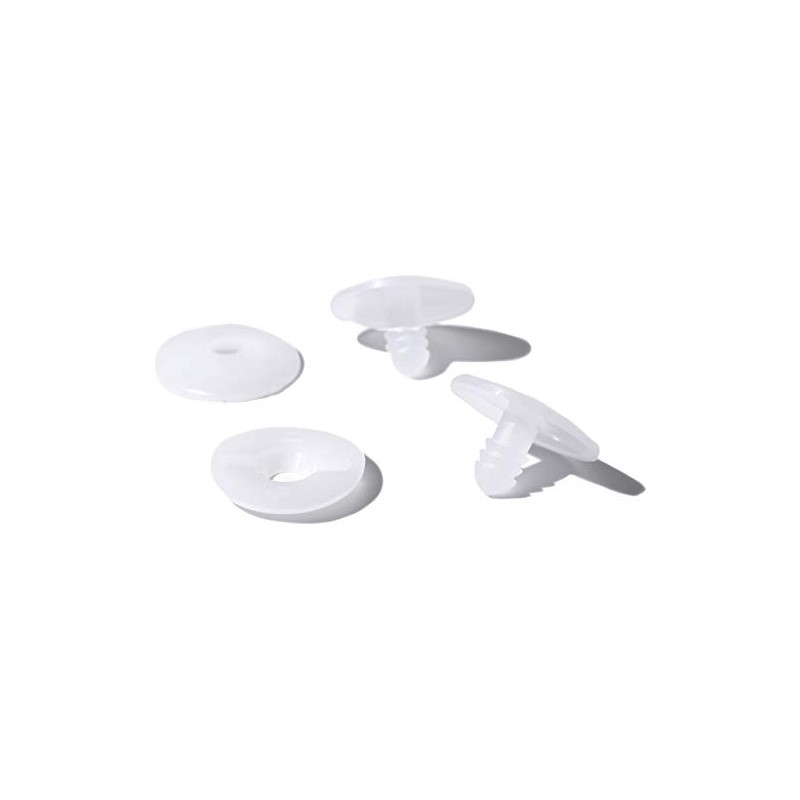 Cousin DIY Doll Joints, 30mm, 2pc, Clear