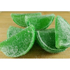 Chesebro's Handmade Confections Gourmet Lime Fruit Slices, 4.0 Ounces
