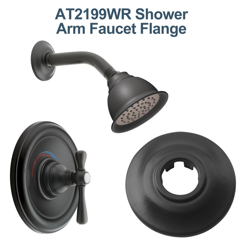 Shower Arm Flange Replacement for Moen Universal Standard Shower Arm