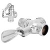Pedal Toilet Delay Flushing Valve Foot Pedal Water Valve for