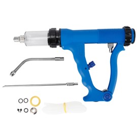 20ml Adjustable Continuous Syringe Feeding Oral On Injection Tool for Cattle Sheep Goats Livestock