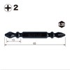 Vessel Double-Ended Sakisbo Bit with Magnet for Tapping Drill Screws
