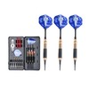 QuorlynxStr Darts Set Customizable Professional - Adjustable Weight (18g, 20g,