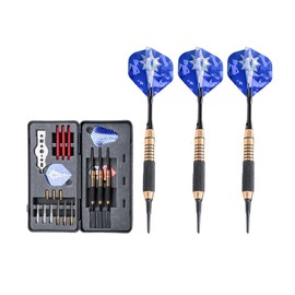 QuorlynxStr Darts Set Customizable Professional - Adjustable Weight (18g, 20g, 22g, 24g) with Interchangeable Flights, Shafts, and Portable Case - Perfect for Beginners and Advanced Players