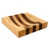 Alaskan Birch Ulu Knife with Bowl 8" set Ocean Collage