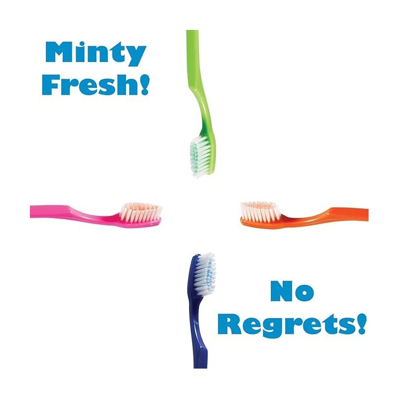 Plak Smacker Mintburst Prepasted Individually Wrapped Toothbrush (36 Toothbrushes)