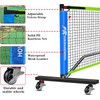22FT Regulation Size Pickleball Net for Driveway, Outdoor Balls and
