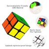 Jbpbslu 2x2 Speed Cube, Classic 2x2 Cube Puzzles Toy (Black)