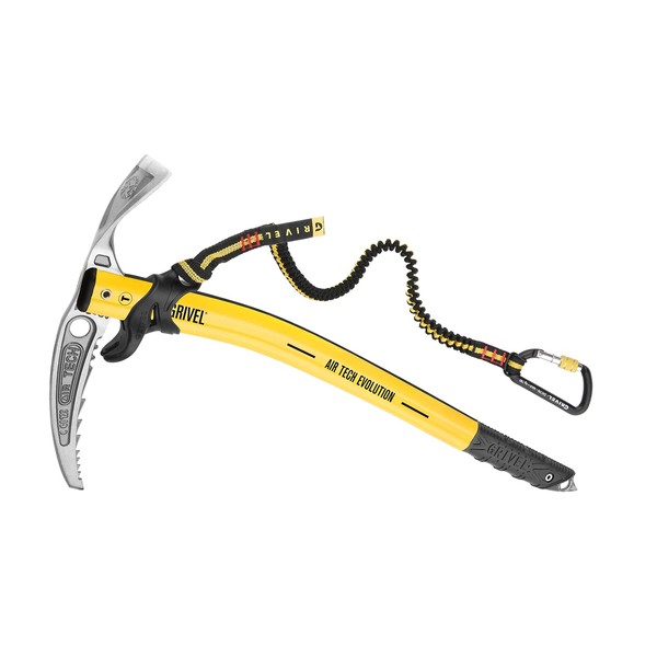 Grivel Air Tech Evolution T Ice Picks & Ice Tools with Long yellow/black Size 53cm 2018 climbing pick