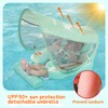 Mambobaby Float with Canopy and Tail New Upgraded Non-Inflatable Baby