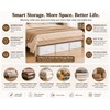 3 Pcs Foldable Storage Boxes for Clothes, Underbed Storage Organizer