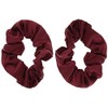 Zac's Alter Ego Pair of Luxurious Satin Hair Scrunchies -