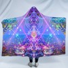 Party Festival Visionary Psychedelic Hooded Blanket | Meditation | Yoga