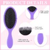 Nuenen 6 Cepillos de Cabello Húmedo para Mujeres Cepillo Desenredante