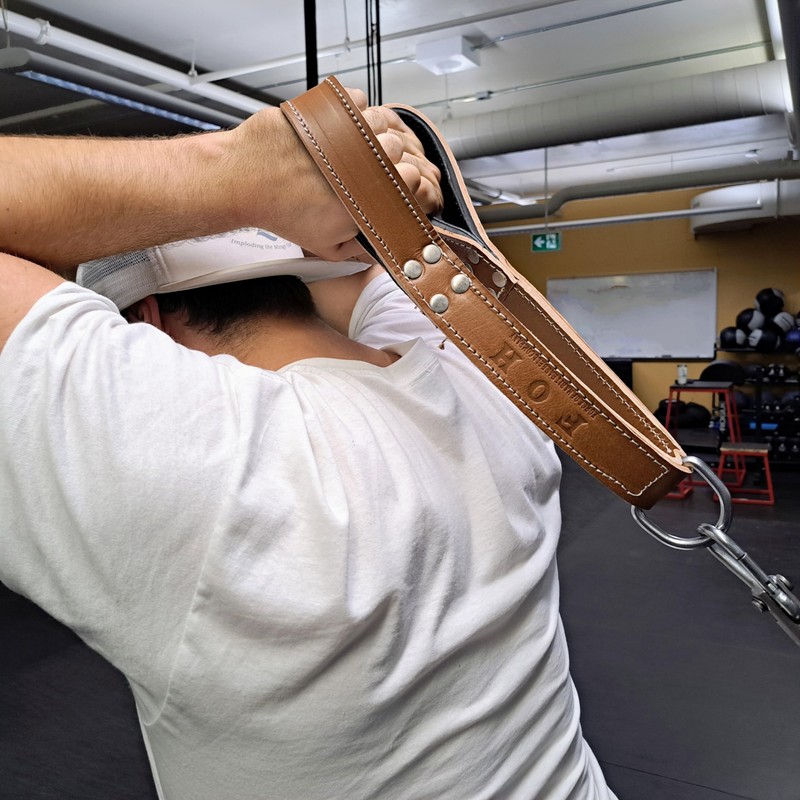 Force of Habit Tricep Straps Leather 31" Length 1.5" Wide