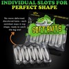 LUCKYFISHING Paddle Tail Swimbaits 16 PCS Fishing Lures Soft Plastic