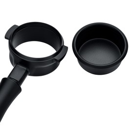 Normcore 58mm Bottomless Naked Portafilter For La Marzocco, Titanium PVD Coating Portafilter Group Head, Fits La Marzocco Linea Mini, Linea Micra Espresso Machines