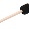 Drum Mallet Stick Drumstick Plush Head Maple Wood Handle for