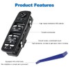 WMPHE Front Door Window Switch Compatible with Maserati Ghibli 3.0L