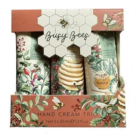 Heathcote & Ivory Busy Bees Holiday Vegan Honey Hand Cream Trio Set