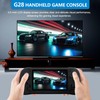 G28 4.3 Inch HD 64GB Handheld Game Console, Built-in 15000