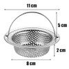 Lowats Stainless Steel Drain Strainer Kitchen Sink 2 Pieces Rustproof