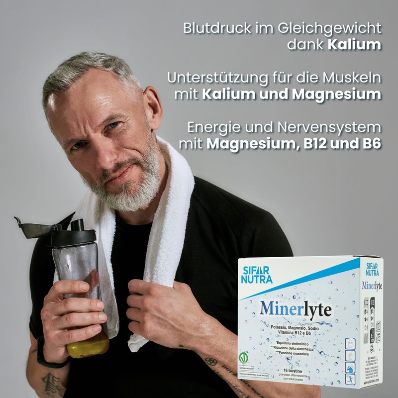Sifar Nutra Minerlyte Electrolyte Preparation with Potassium, Magnesium, Sodium, Vitamin