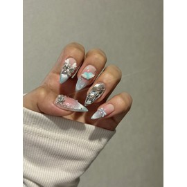 Innocent Nail Kitsch Sweet Angel  - S-Ballerina / 청순네일 키치 스위트 엔젤  - S-발레리나
