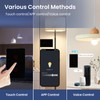 LOUYSGEN Smart Dimmer Switch Need Neutral Wire No Hub Required,2.4GHz