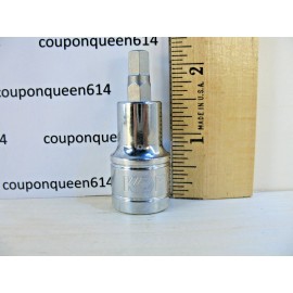 KOBALT 81994-0322, 1/2" Drive Hex Bit Socket H7mm - Brand New