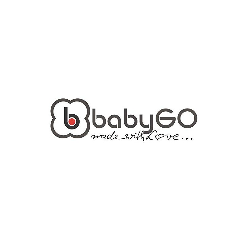 babyGO Pram Organiser Buggy - Pram Bag with Drink Holder