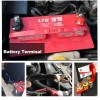 AQJ Pair Car Battery Terminal Connectors Universal Positive Negative Wire