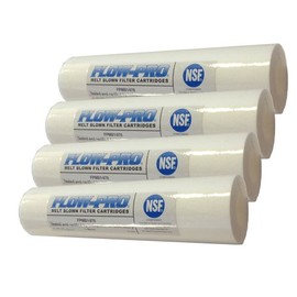 FLOW-PRO 1M-4PK 1-Micron Sediment Water Filter Cartridge, 4-Pack