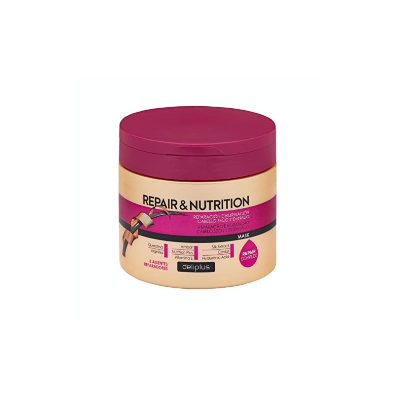 BYUP Repair & Nutrition Deliplus Dry Hair Mask with 8