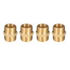 QUARKZMAN G3/8 Male Thread Nipple x 4 Pieces Straight Hex
