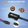 Nilight 7443 CK LED CANbus Decoder Turn Signal Anti-Flicker Resistor