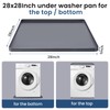 XHIKOWAT 28 x 28 inch Large Thickened Silicone Washing Machine