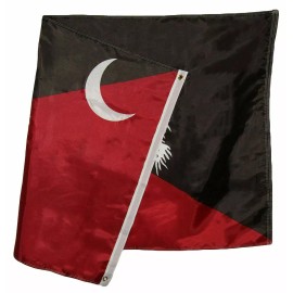 EAGLE EMBLEMS 3x5 SC South Carolina GAMECOCKS Garnet & Black PRINTED Nylon Flag 5x3 Banner