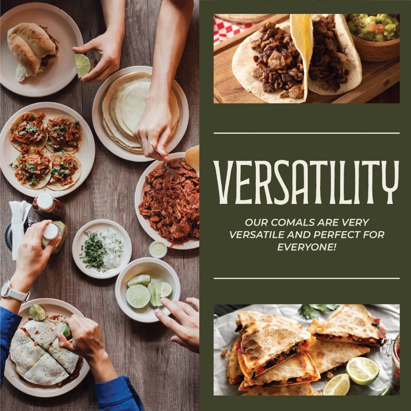 CONCORD Large Stainless Steel 21.25" Convexed Comal