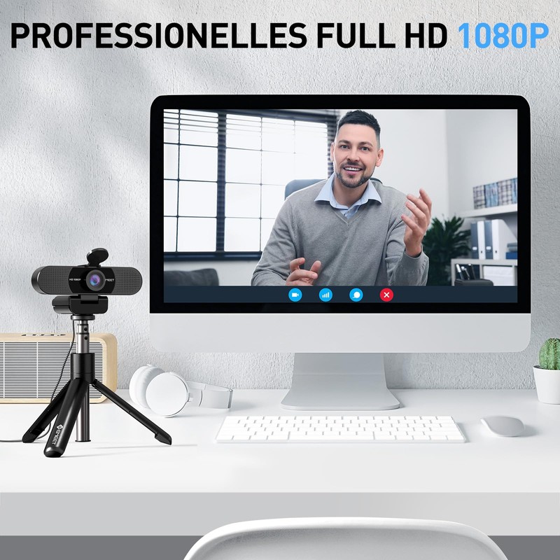 EMEET Full HD Webcam - C960 Kit 1080P Webcam with