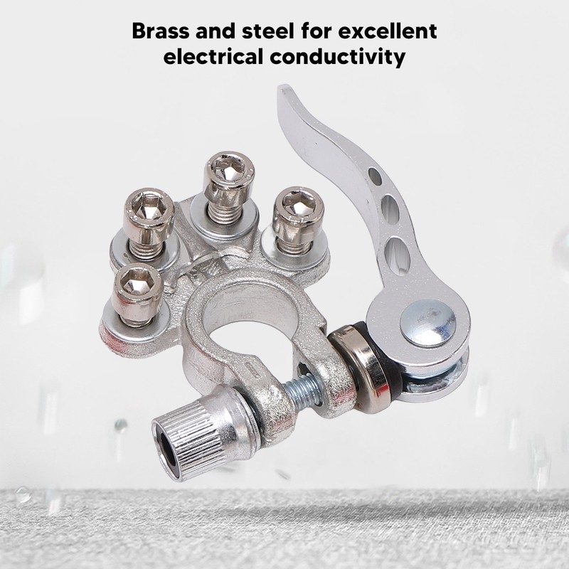 4 Way Battery Terminal Connectors Quick Release Disconnect for Cars