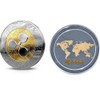 GAOHOU Rip Coin XRP CRYPTO Commemorative Collector Coin Collectible Gift