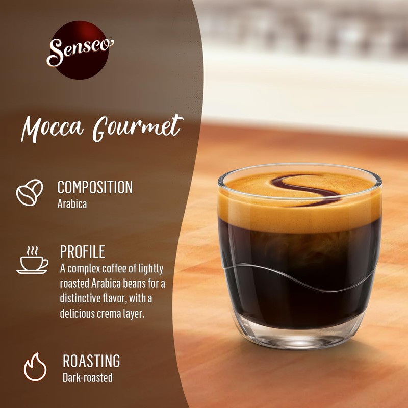 Senseo Coffee Mocca Bags - Medium Roast - 5 Bags