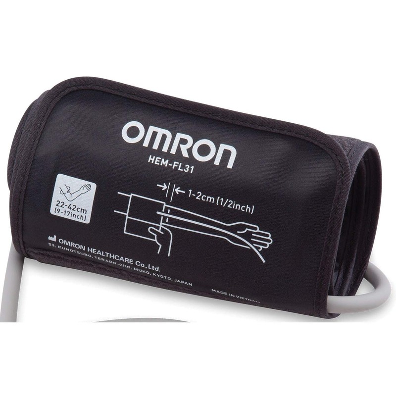 Omron Omron Hem-fl31-b 9-inch to 17-inch Easy-wrap Comfit Cuff, Large