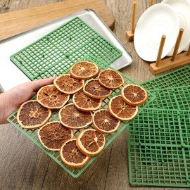 Tioncy 12 Pcs Tray Grids for Harvest Right Freeze Dryer Harvest Right Storage Rack for Fruit Vegetable Food Freeze Drying Accessories, Fits All Trays (Green)