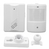 KIMISS Driveway Alarms Wireless, Wireless Driveway Alarm Infrared Transmitter Doorbell