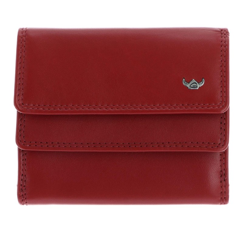 Golden Head Polo RFID Leather Wallet 10 cm, red, rfid