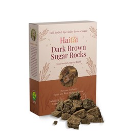Haitai's 'Longevity Island' Rock Sugar ~ Blue Zone Food, Japan's 'Black Sugar', Deep, Dark, Powerful Taste ~ 1.1LB, 500g, Rock Type
